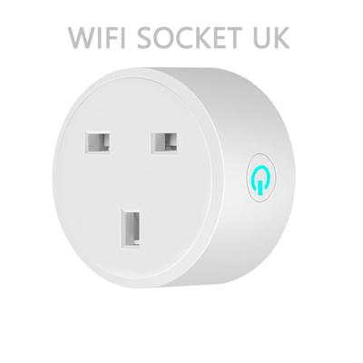 Smart Home Automation 16A UK Smart WiFi Power Plug Energy Monitor Timer
