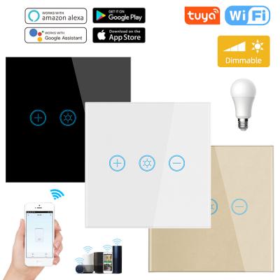 WiFi Smart Wall Touch Light Dimmer Switch Remote Control Works